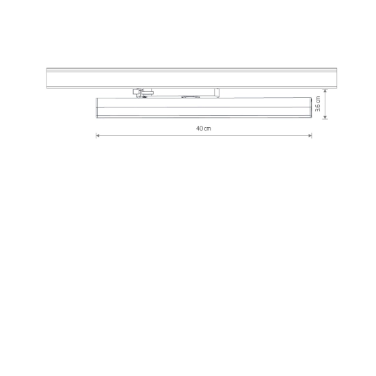 CTLS LINE LED 20W 3000K 12318 Nowodvorski - zdjęcie dodatkowe 2