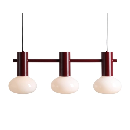 LAMPA WISZĄCA FLO 3 RUBY S (opal glass) 7000E27_S Aldex - zdjęcie produktu
