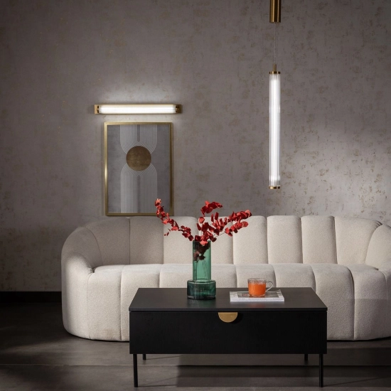 COMO 1233 LAMPA WISZĄCA z pilotem MOSIĄDZ Paul Neuhaus