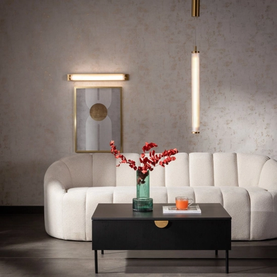 COMO 1233 LAMPA WISZĄCA z pilotem MOSIĄDZ Paul Neuhaus