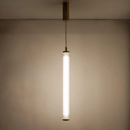 COMO 1233 LAMPA WISZĄCA z pilotem MOSIĄDZ Paul Neuhaus