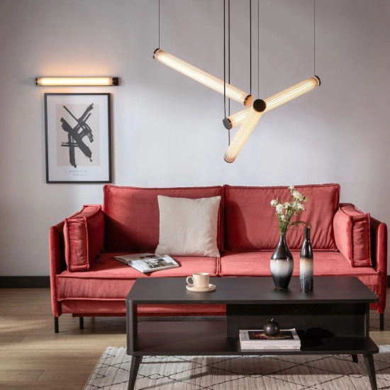 COMO 1238 LAMPA WISZĄCA z pilotem TYTAN Paul Neuhaus