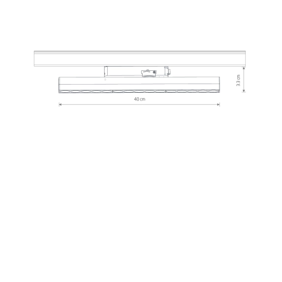 Lampa szynowa 1-fazowa PROFILE FOCUS LINEAR LED 12397 Nowodvorski - zdjęcie 2