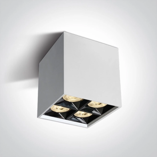 Mirror Square Boxes 12106B/B/W ONE LIGHT