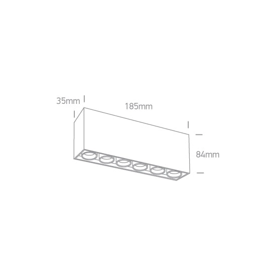 kinkiecik.pl Filona 6 12606C/W/W biała oprawa sufitowa SMD LED 15W 3000K dark light; w zestawie z zasilaczem LED 700mA ONE LIGHT