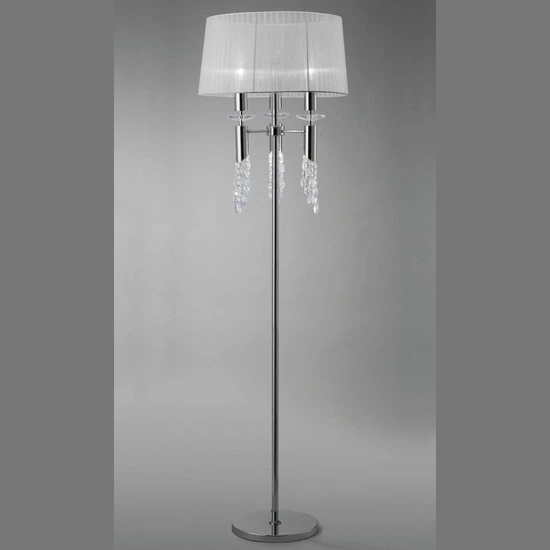 Lampa podłogowa Mantra Tiffany Chrome 3869MA - zdjęcie produktu