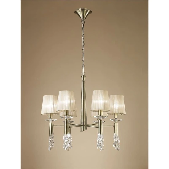 Lampa wisząca Mantra Tiffany Antique Brass 3871MA - zdjęcie dodatkowe 1