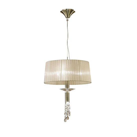 Lampa wisząca Mantra Tiffany Antique Brass 3878MA - zdjęcie produktu