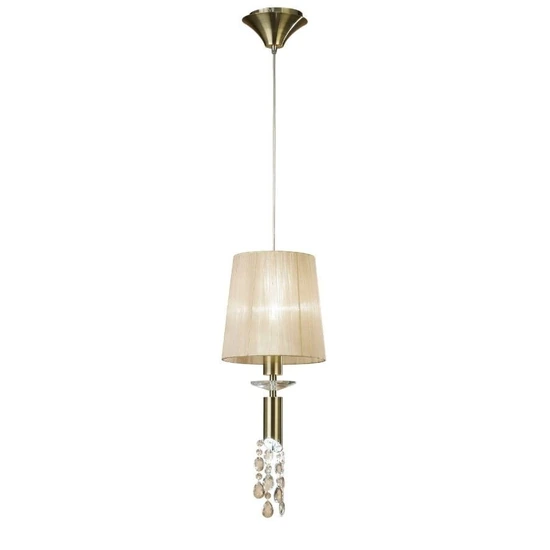 Lampa wisząca Mantra Tiffany Antique Brass 3881MA - zdjęcie produktu
