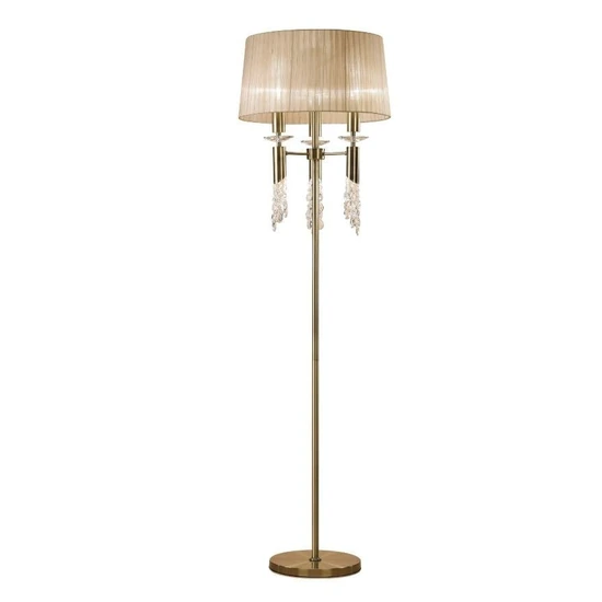 Lampa podłogowa Mantra Tiffany Antique Brass 3889MA - zdjęcie produktu