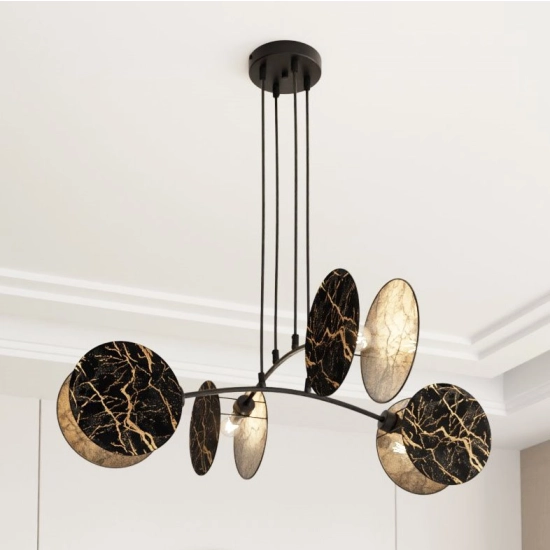 Lampa wisząca MOTIF 4 MARBEL 1327/4 EMIBIG Lighting - zdjęcie produktu