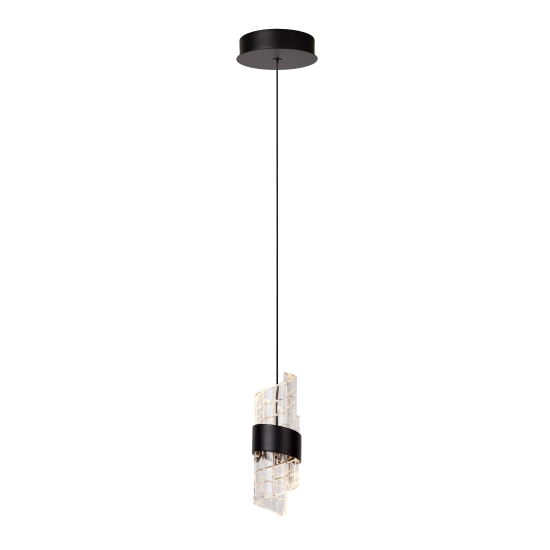 KLIGANDE Lampa wisząca Ø 13 cm LED Dim. 1x9W 2700K czarny 13496/07/30 Lucide - zdjęcie produktu