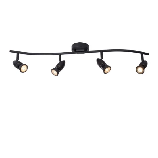 Lampa sufitowa spot 4L czarny CARO 13955/04/30 Lucide - zdjęcie dodatkowe 2