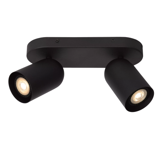 PUNCH spot sufitowy 2xGU10 czarny 13958/02/30 Lucide - zdjęcie produktu