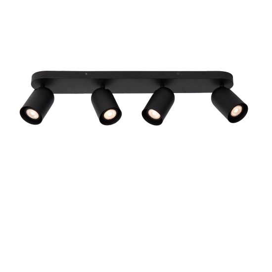 PUNCH spot sufitowy 4xGU10 czarny 13958/04/30 Lucide - zdjęcie produktu