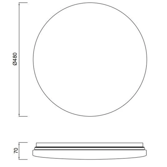 Lampa sufitowa Mantra Zero II 5941MA - zdjęcie dodatkowe 1