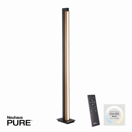 Lampa podłogowa Pure-lines Drewno/antracyt 451-79 Paul Neuhaus - zdjęcie produktu