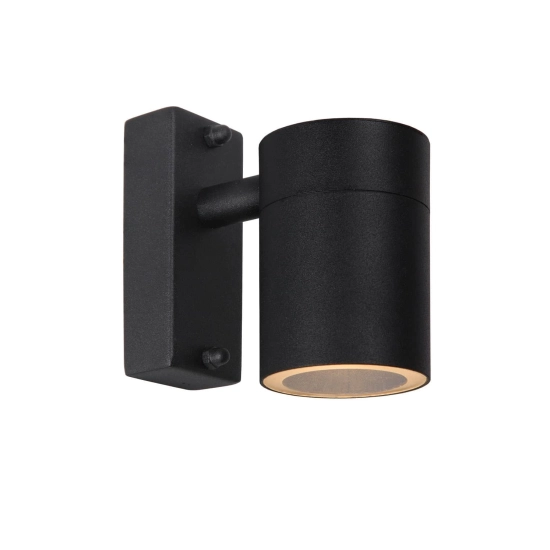 Kinkiet ARNE-LED Ø 6,3 cm LED GU10 1x5W 2700K IP44 14867/05/30 czarny Lucide - zdjęcie produktu