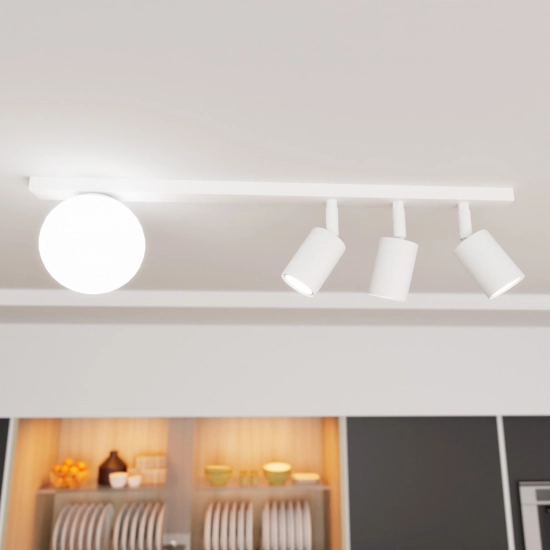 Lampa sufitowa BASTER 4 WHITE 1315/4 EMIBIG Lighting