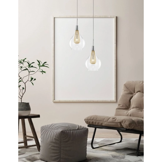 Lampa wisząca ZARZA LE41843 Luces Exclusivas - zdjęcie dodatkowe 2