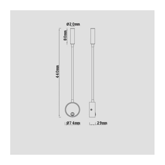 Lampa ścienna Mantra Boavista 6047MA - zdjęcie dodatkowe 1