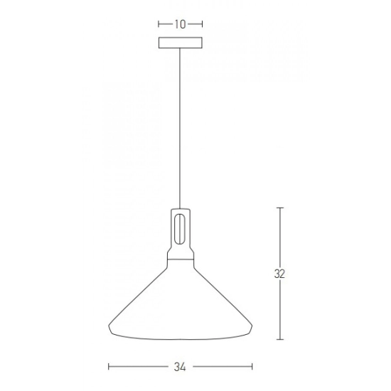 1512-W PENDANT LAMP 1XE27 ALUMINIUM WHITE Zambelis Lights