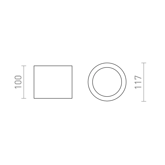 Plafon KAYAL R14220 Rendl light studio