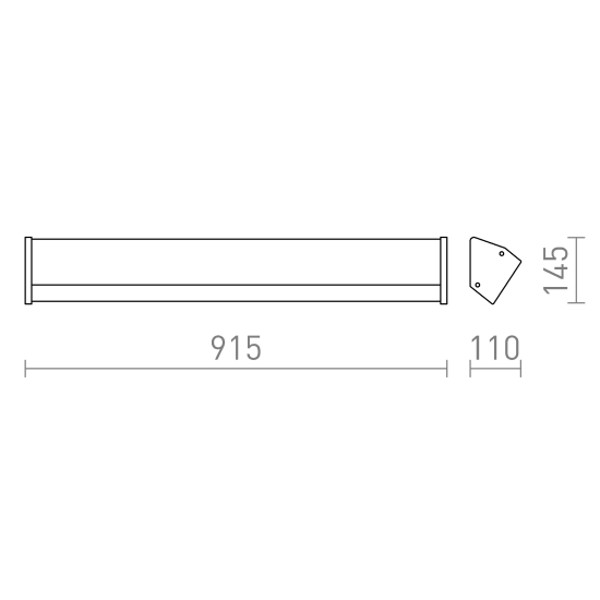Zewnętrzna lampa SANTOS R14382 Rendl light studio