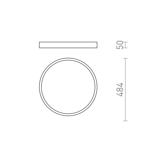Plafon SOLEN R14310 Rendl light studio