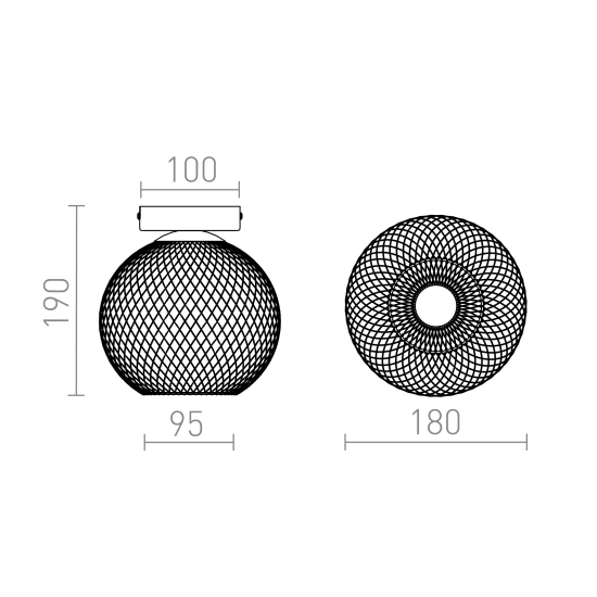 Plafon COSIR R14499 Rendl light studio