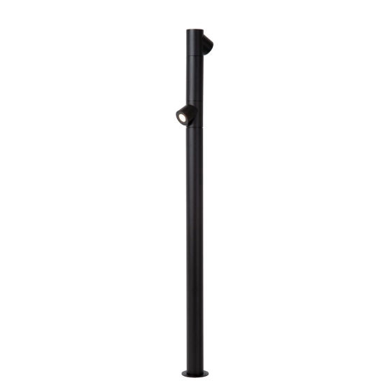 IBAMA Słupek zewnętrzny LED 2x5W 3000K IP65 czarny 15850/10/30 Lucide - zdjęcie produktu