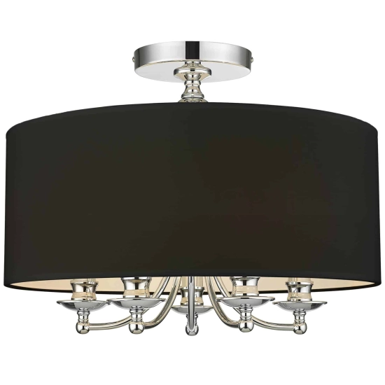 Plafon ABU DHABI C05428CH-BK CosmoLight - zdjęcie produktu