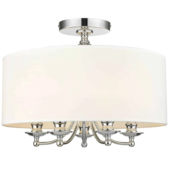 Plafon ABU DHABI C05428CH-WH CosmoLight - zdjęcie produktu