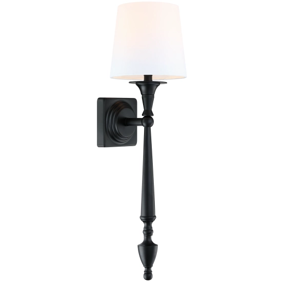 Kinkiet AUSTIN W01296BK-WH CosmoLight - zdjęcie dodatkowe 2