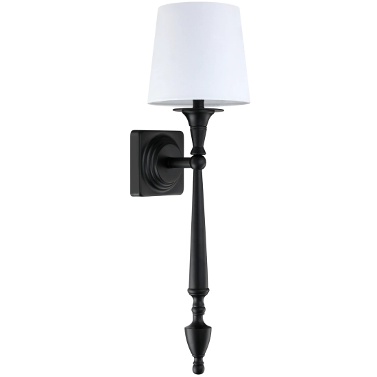 Kinkiet AUSTIN W01296BK-WH CosmoLight - zdjęcie dodatkowe 1