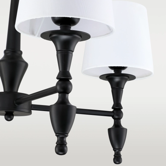Lampa wisząca AUSTIN P04166BK-WH CosmoLight - zdjęcie dodatkowe 3