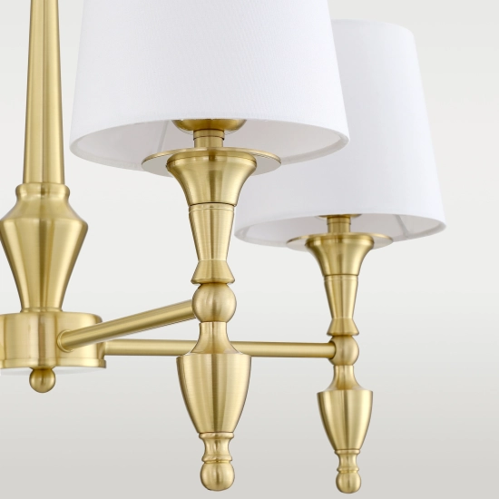 Lampa wisząca AUSTIN P04159BR-WH CosmoLight - zdjęcie dodatkowe 3