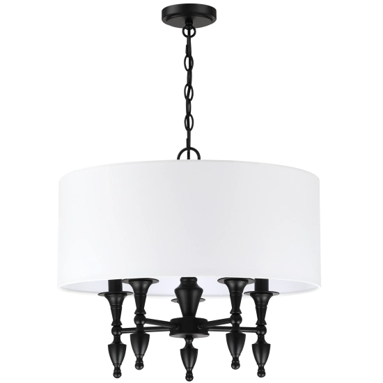 Lampa wisząca AUSTIN P05203BK-WH CosmoLight - zdjęcie dodatkowe 1