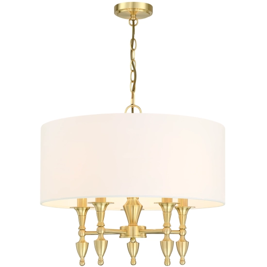 Lampa wisząca AUSTIN P05197BR-WH CosmoLight - zdjęcie produktu