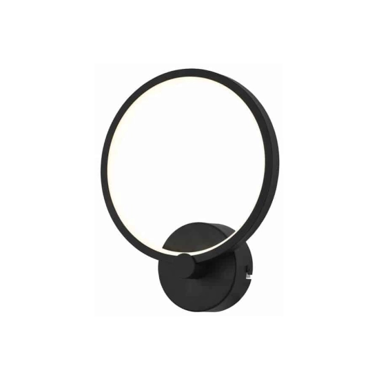 kinkiecik.pl Ragi kinkiet LED czarny mat 234601-02 REALITY