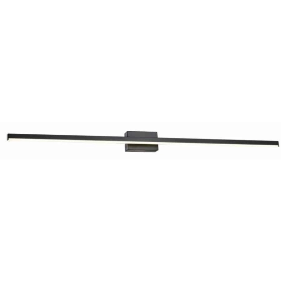 kinkiecik.pl Linea - kinkiet łazienkowy LED czarny 234031-02 100cm REALITY