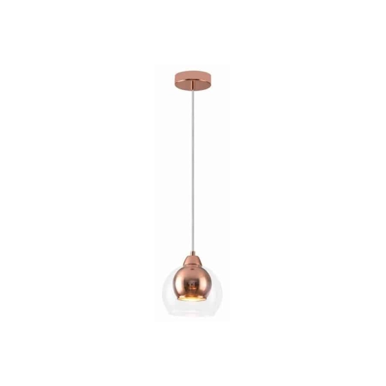 kinkiecik.pl Clara - lampa wisząca różowe złoto 337501-31 REALITY