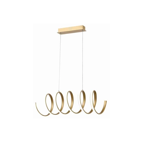 kinkiecik.pl Ribbon - lampa wisząca LED złota malowana 336401-09 REALITY