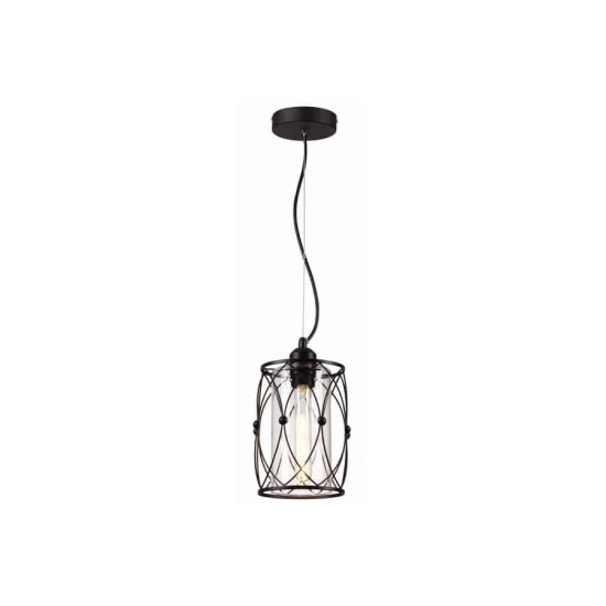 kinkiecik.pl Gary - lampa wisząca 1pł czarna 337701-02 REALITY