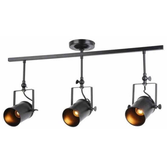 kinkiecik.pl Gemma - lampa sufitowa czarna 638003-02 REALITY
