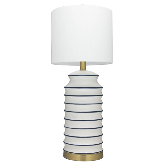 Lampa stołowa COASTAL T01026BR-WH CosmoLight - zdjęcie dodatkowe 2