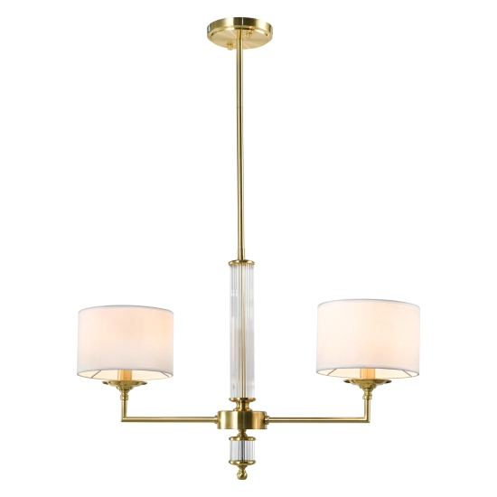 Lampa wisząca SUTTON P02838BR-WH CosmoLight - zdjęcie produktu