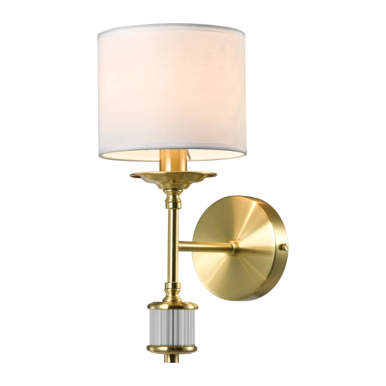 Kinkiet SUTTON W01845BR-WH CosmoLight - zdjęcie produktu