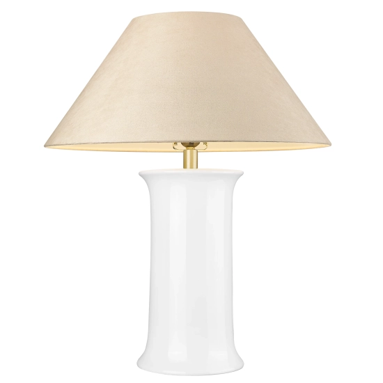 Lampa stołowa MONROE T01869BR-WH CosmoLight - zdjęcie produktu