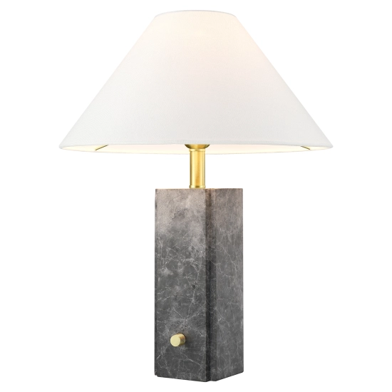 Lampa stołowa ORLEANS T01487BR-WH CosmoLight - zdjęcie produktu